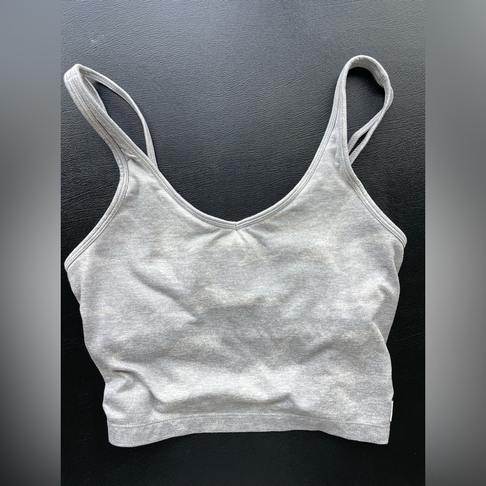 Halo Performance Crop
Women's DreamKnit™ Top - White Grey Camo Color